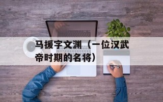马援字文渊（一位汉武帝时期的名将）