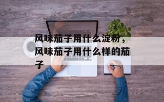 风味茄子用什么淀粉，风味茄子用什么样的茄子