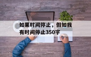 如果时间停止，假如我有时间停止350字