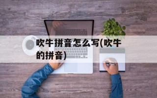吹牛拼音怎么写(吹牛的拼音)