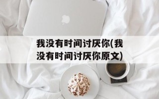 我没有时间讨厌你(我没有时间讨厌你原文)
