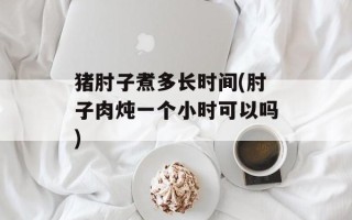 猪肘子煮多长时间(肘子肉炖一个小时可以吗)