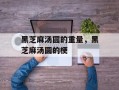 黑芝麻汤圆的重量，黑芝麻汤圆的梗