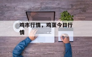 鸡市行情，鸡蛋今日行情