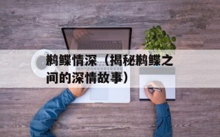 鹣鲽情深（揭秘鹣鲽之间的深情故事）