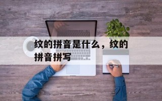 纹的拼音是什么，纹的拼音拼写