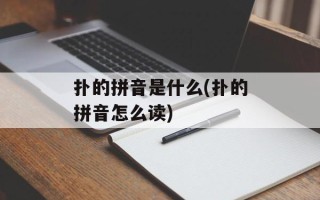 扑的拼音是什么(扑的拼音怎么读)