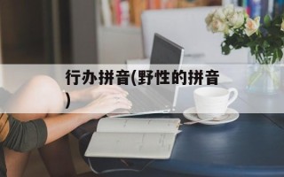 行办拼音(野性的拼音)