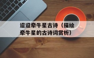 迢迢牵牛星古诗（描绘牵牛星的古诗词赏析）