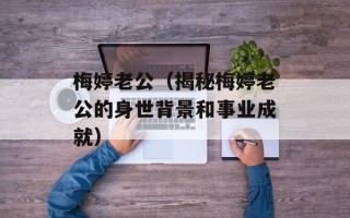 梅婷老公（揭秘梅婷老公的身世背景和事业成就）