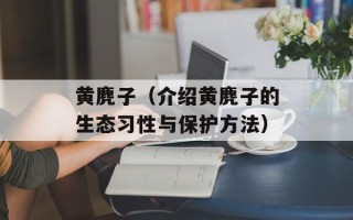 黄麂子（介绍黄麂子的生态习性与保护方法）