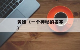 黄娃（一个神秘的名字）