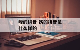 峄的拼音 饬的拼音是什么样的