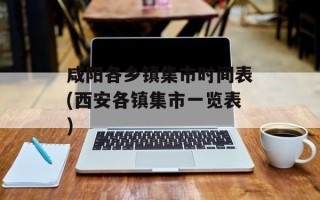 咸阳各乡镇集市时间表(西安各镇集市一览表)