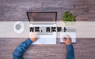 青菜，青菜萝卜