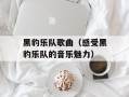 黑豹乐队歌曲（感受黑豹乐队的音乐魅力）