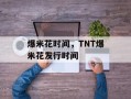 爆米花时间，TNT爆米花发行时间