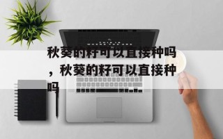 秋葵的籽可以直接种吗，秋葵的籽可以直接种吗