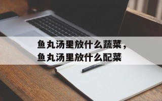 鱼丸汤里放什么蔬菜，鱼丸汤里放什么配菜