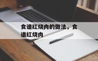 食谱红烧肉的做法，食谱红烧肉