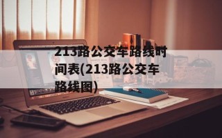 213路公交车路线时间表(213路公交车路线图)