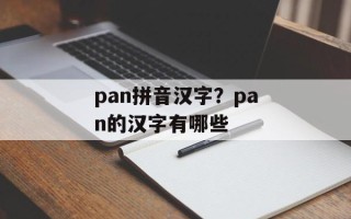 pan拼音汉字？pan的汉字有哪些