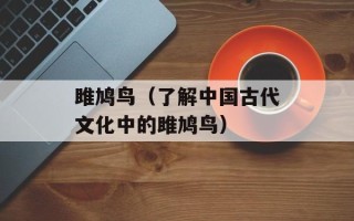 雎鸠鸟（了解中国古代文化中的雎鸠鸟）