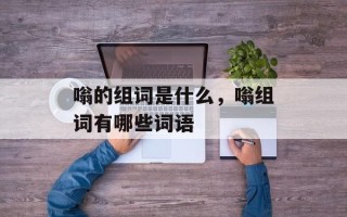 嗡的组词是什么，嗡组词有哪些词语