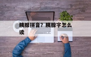 胰腺拼音？胰腺字怎么读