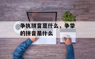 争执拼音是什么，争挚的拼音是什么