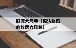 赵薇六尺巷（探访赵薇的故居六尺巷）