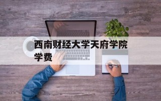 西南财经大学天府学院学费