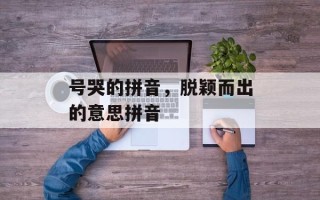 号哭的拼音，脱颖而出的意思拼音