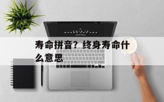 寿命拼音？终身寿命什么意思