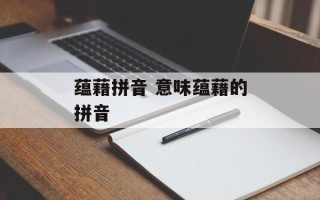蕴藉拼音 意味蕴藉的拼音