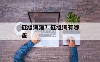 征组词语？征组词有哪些