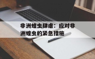 非洲蝗虫肆虐：应对非洲蝗虫的紧急措施