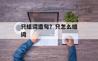 只组词造句？只怎么组词