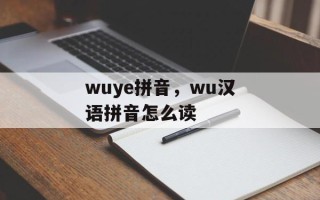 wuye拼音，wu汉语拼音怎么读