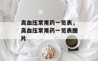 高血压常用药一览表，高血压常用药一览表图片