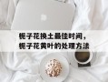 栀子花换土最佳时间，栀子花黄叶的处理方法