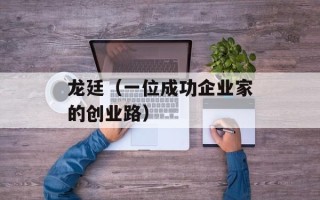 龙廷（一位成功企业家的创业路）