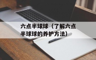 六点半球球（了解六点半球球的养护方法）