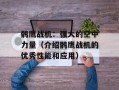 鹘鹰战机：强大的空中力量（介绍鹘鹰战机的优秀性能和应用）