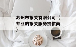 苏州市报关有限公司（专业的报关服务提供商）