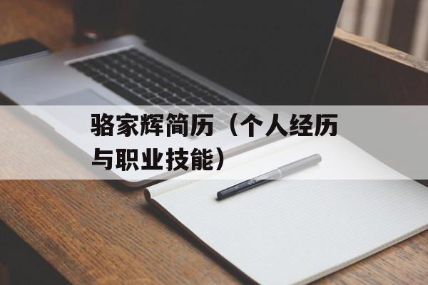 骆家辉简历（个人经历与职业技能）-第1张图片-