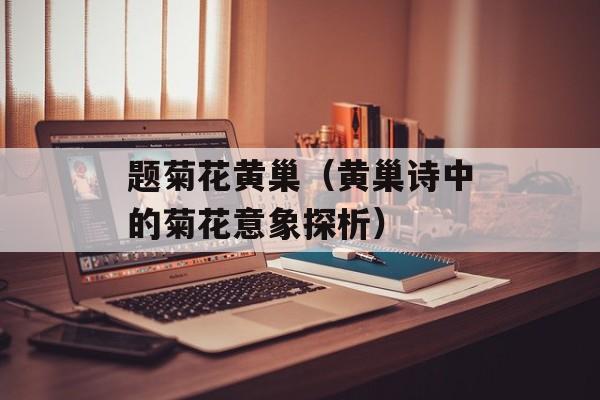 题菊花黄巢（黄巢诗中的菊花意象探析）-第1张图片-