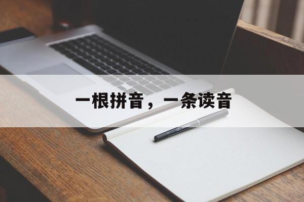 一根拼音，一条读音-第1张图片-